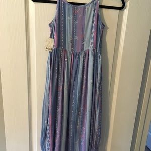NWT girls maxi dress